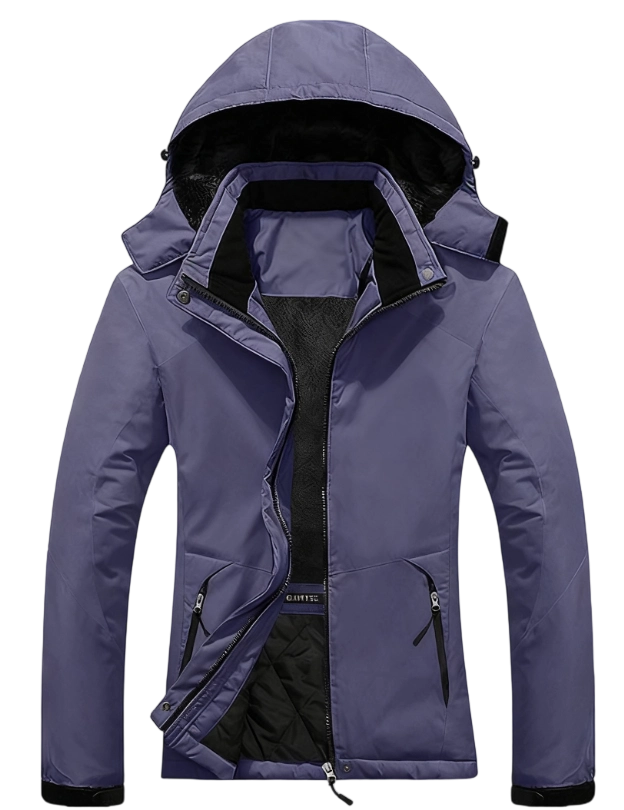 Women's Mountain Waterproof Ski Snow Jacket Rain Winter Jacket Coat Hooded Windproof Parka