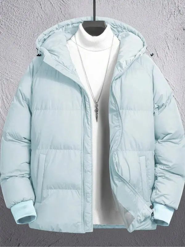 🔥Last Day 95% OFF🔥Men's Thick Warm Hooded Puffer Coat