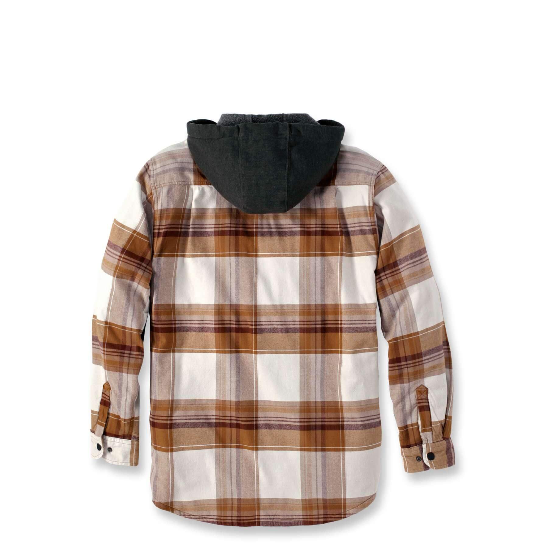 CHT Flannel Sherpa-Lined Relaxed Fit Shirt Jacket 105938