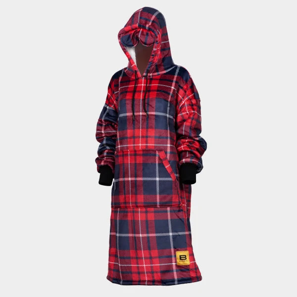 Wearable blanket Oversized with sherpa lining One size fits most.