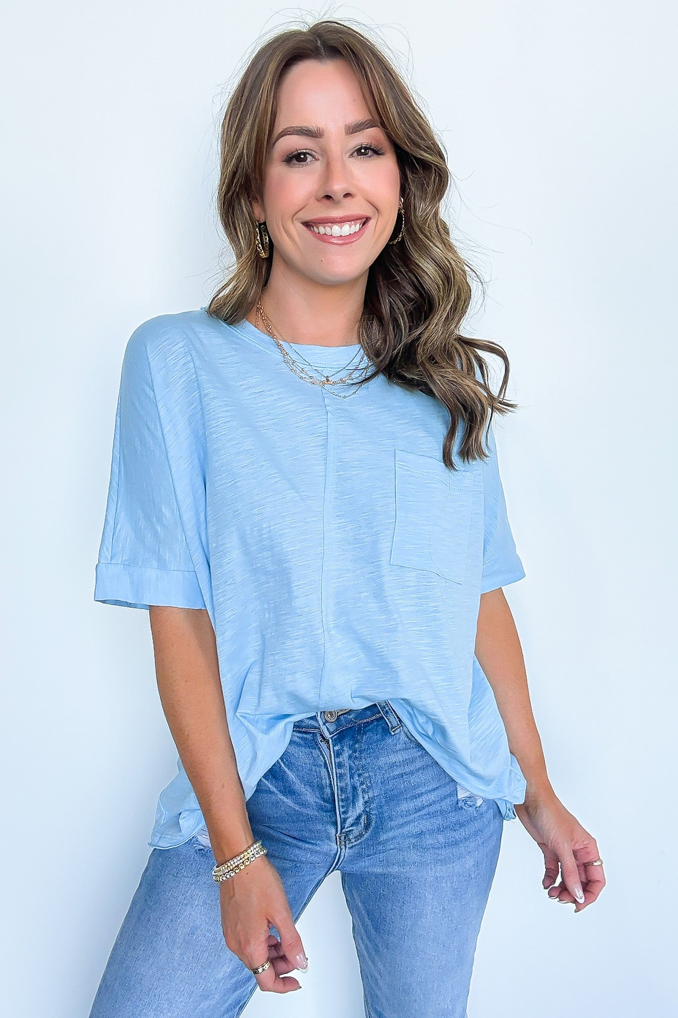 Live in Comfort Relaxed Pocket Tee