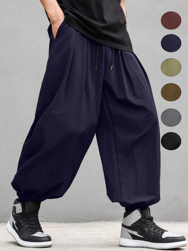 Men’s Casual Drawstring Jogger Pants – Comfy Everyday Wear