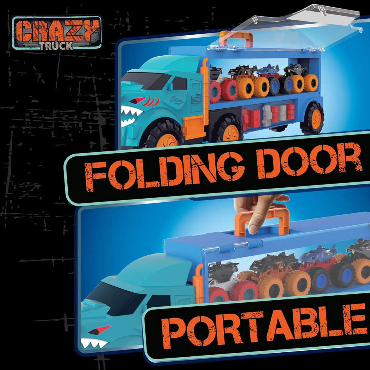 Big Rig Hauler with Cars