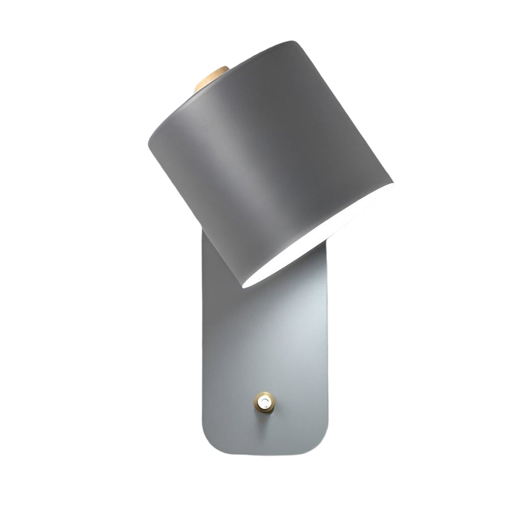 Creative Adjustable Round Nordic Plug in Wall Sconce Lighting Wall Lamp