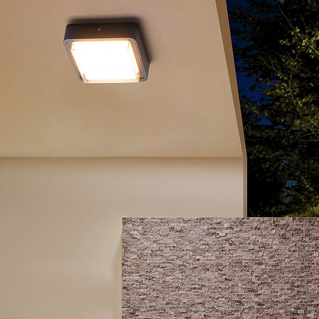Outdoor Waterproof Dual-use LED Wall Lights Ceiling Lamp for Stair Aisle Courtyard Balcony