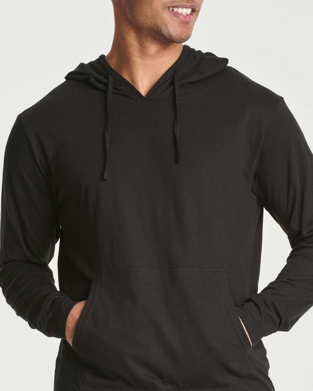 6 Pack: Men's Cotton Lightweight Casual Pullover Drawstring Hoodie With Pocket (Available In Big & Tall)