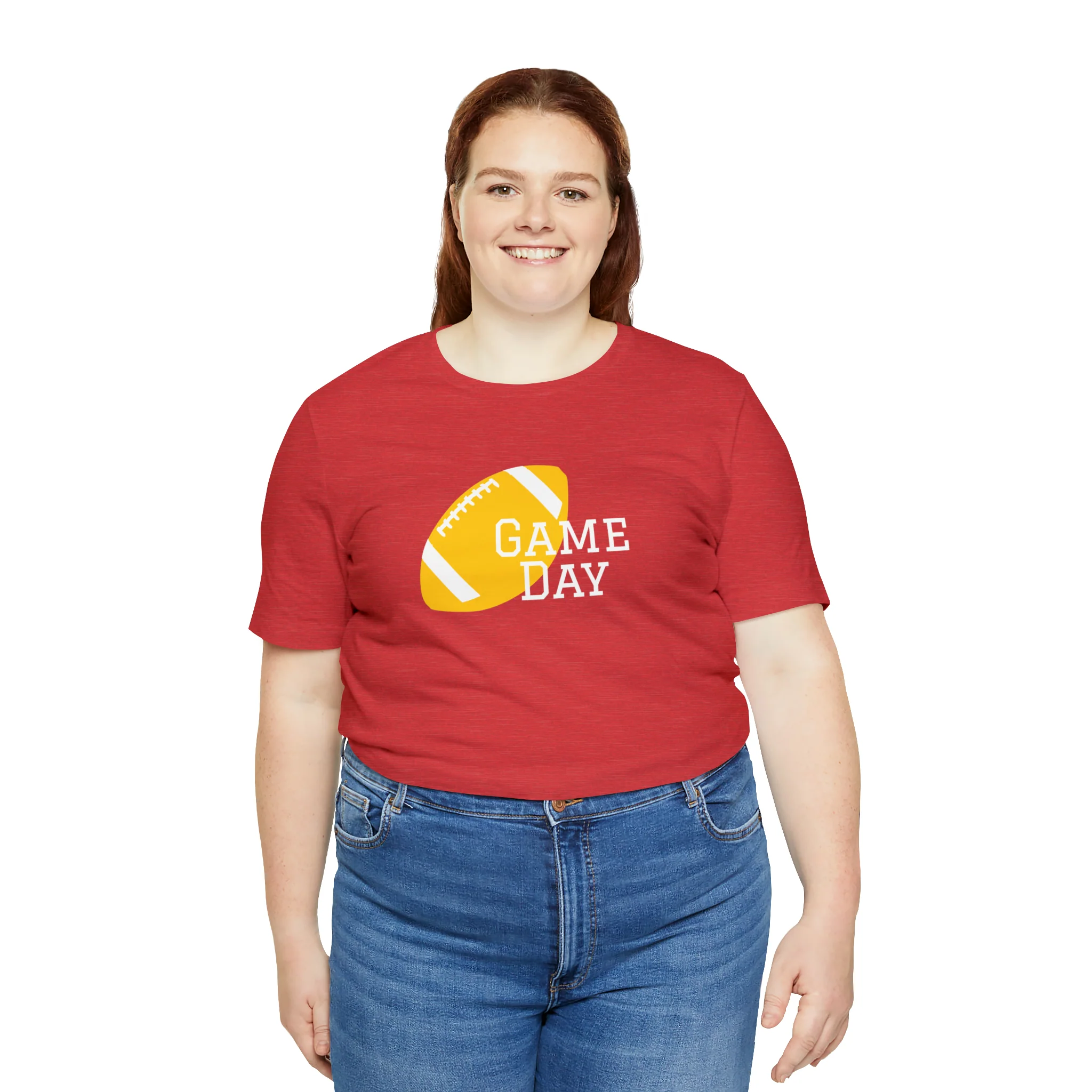 Game Day Football Unisex Jersey Short Sleeve Tee