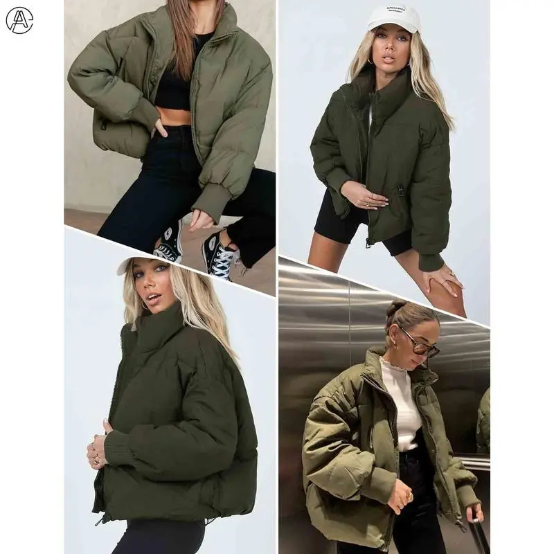 Tynelle Women's Cropped Quilted Jacket