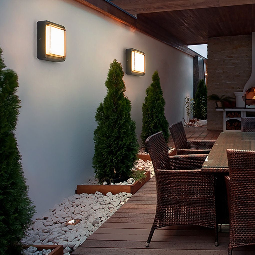 Outdoor Waterproof Dual-use LED Wall Lights Ceiling Lamp for Stair Aisle Courtyard Balcony