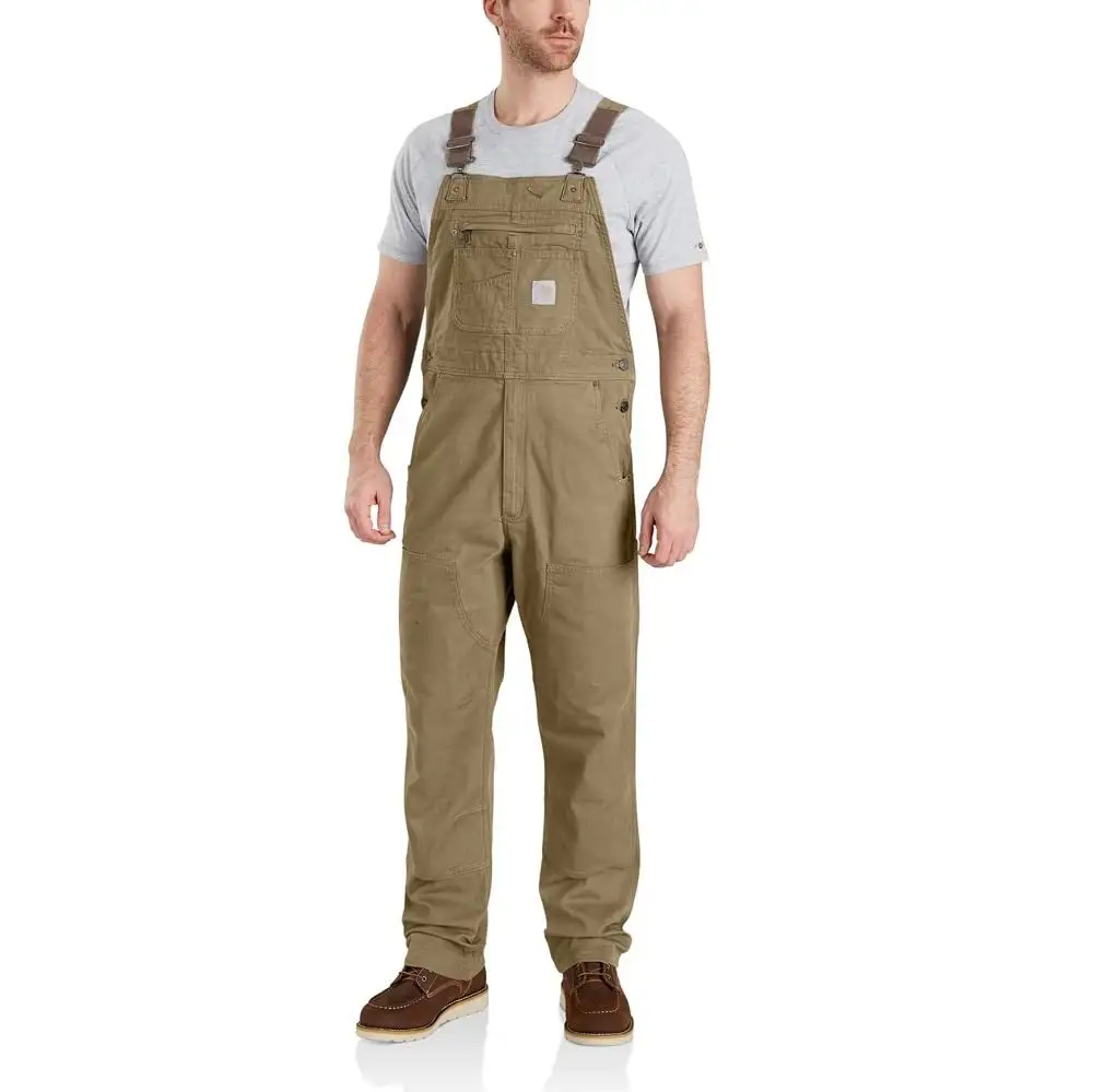 🔥Best-Selling Men’s Denim Bib Overalls – Heavy-Duty Workwear with Adjustable Straps & Tool Pockets