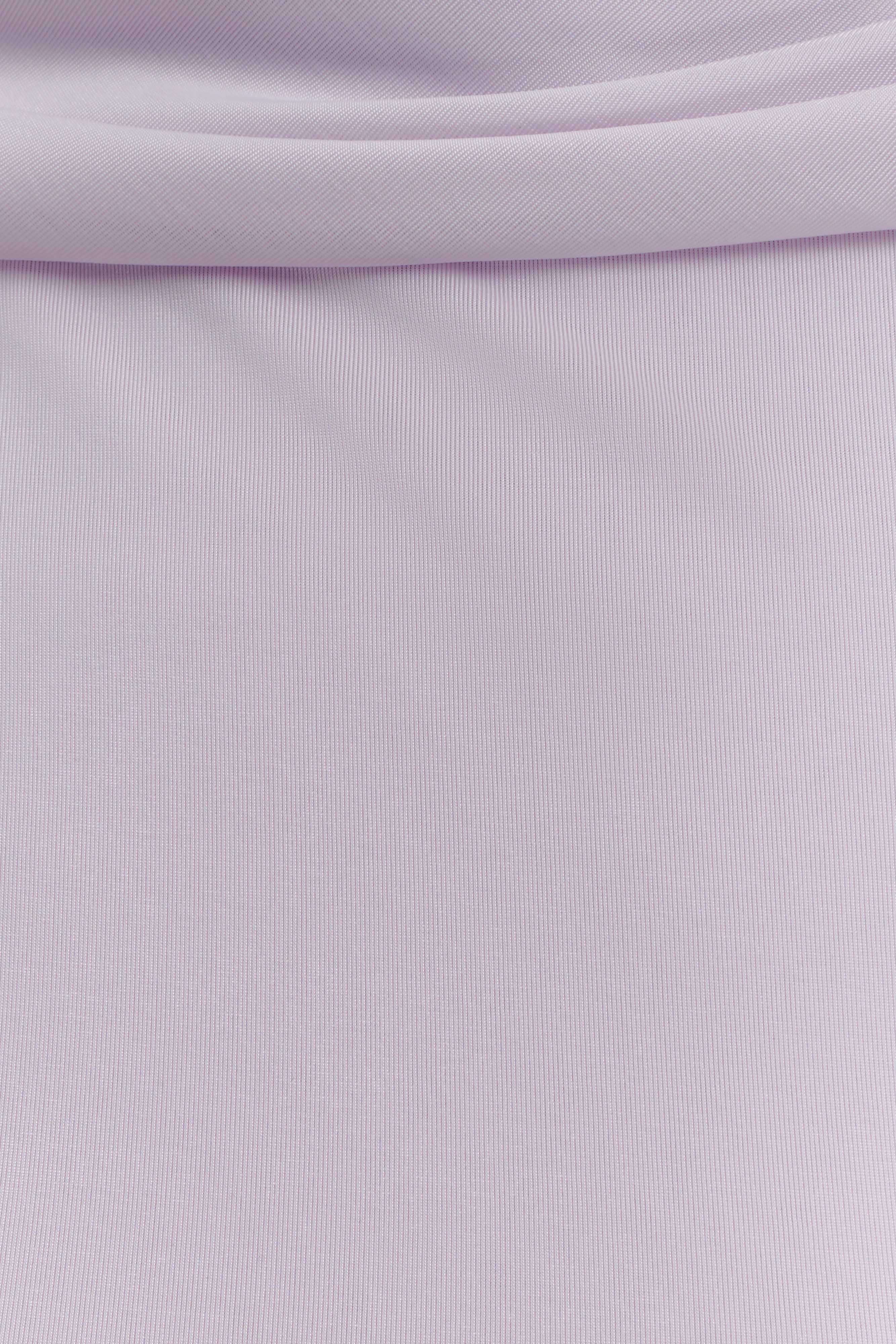 Lilac Slinky Cowl Back Top