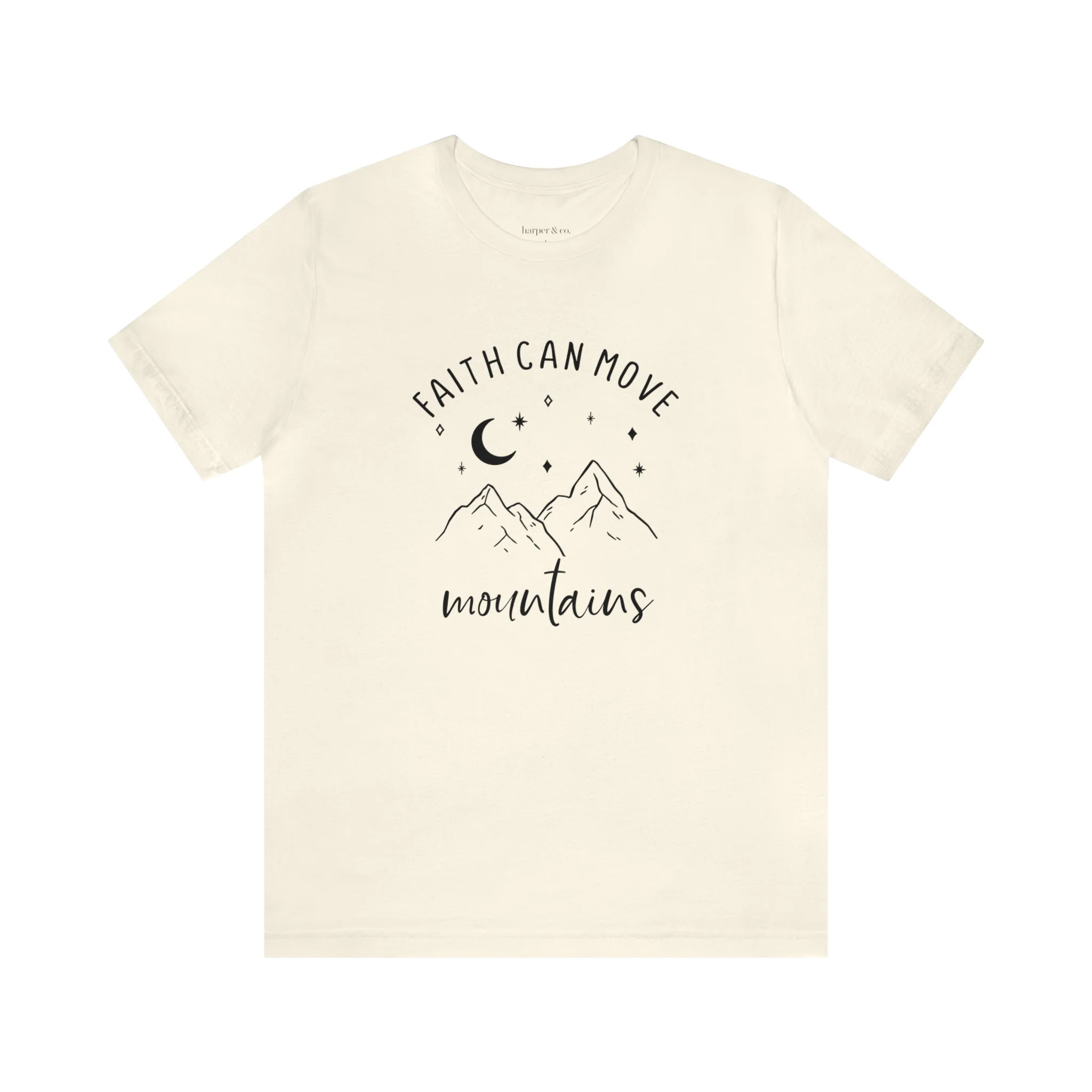 Move Mountains Unisex Jersey Short Sleeve Tee