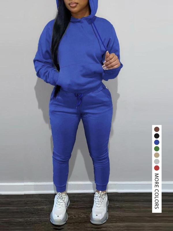 Women's Hoodie and Jogger Pants Set (2 PCS)