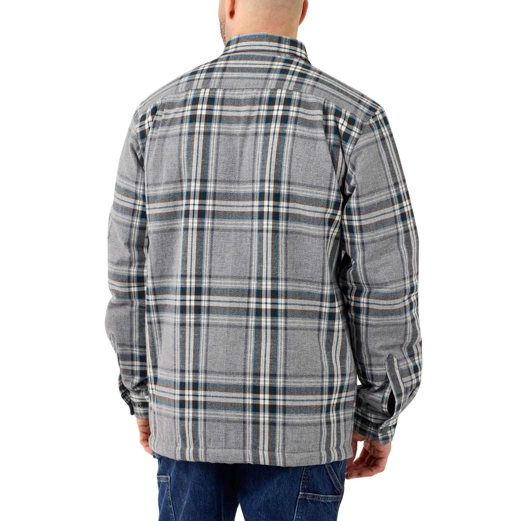 CHT Heavyweight Flannel Relaxed fit Sherpa Lined Shirt Jacket 105430