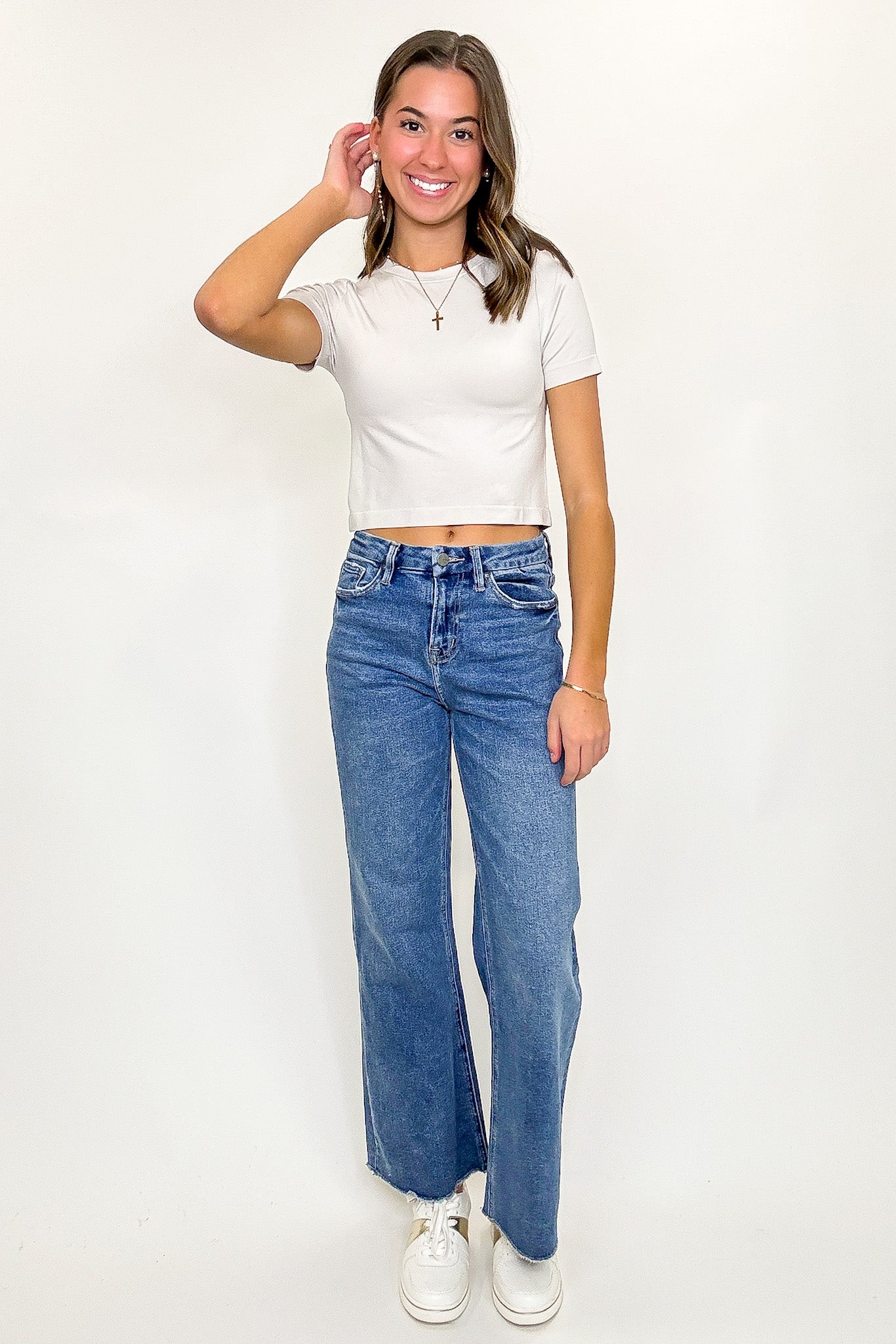 Altitude Super High Wide Leg Jeans