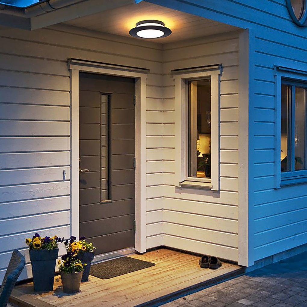 Minimalist Outdoor Waterproof LED Garden Wall Foyer Entry Wall Sconces