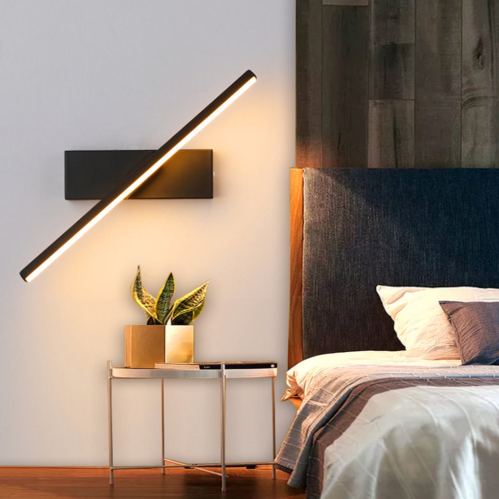 330 Rotatable Creative Strip LED Modern Wall Lamp Wall Sconce Lighting