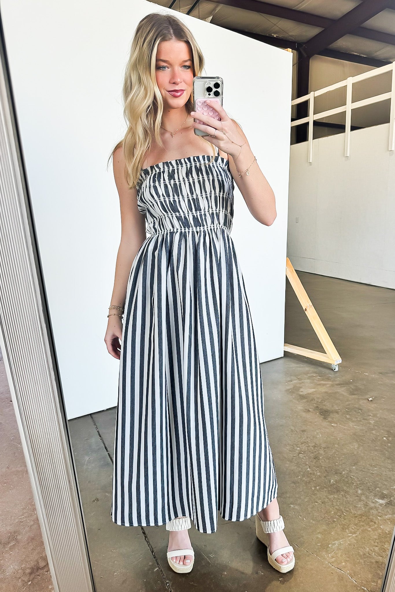Kirsten Striped Maxi Dress
