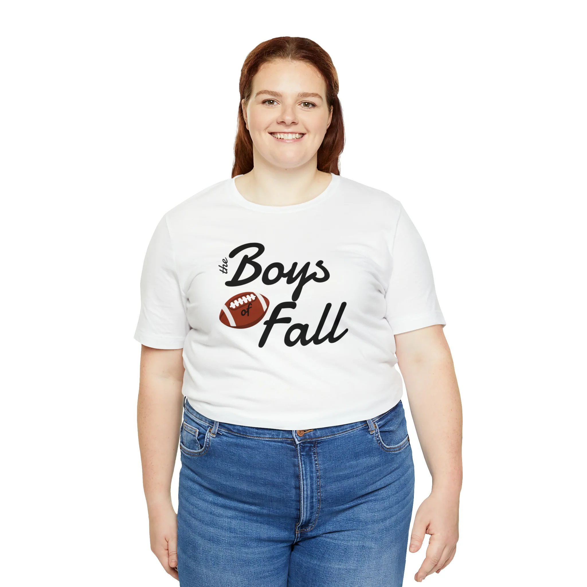 Boys of Fall Football Patch Unisex Softstyle T-Shirt