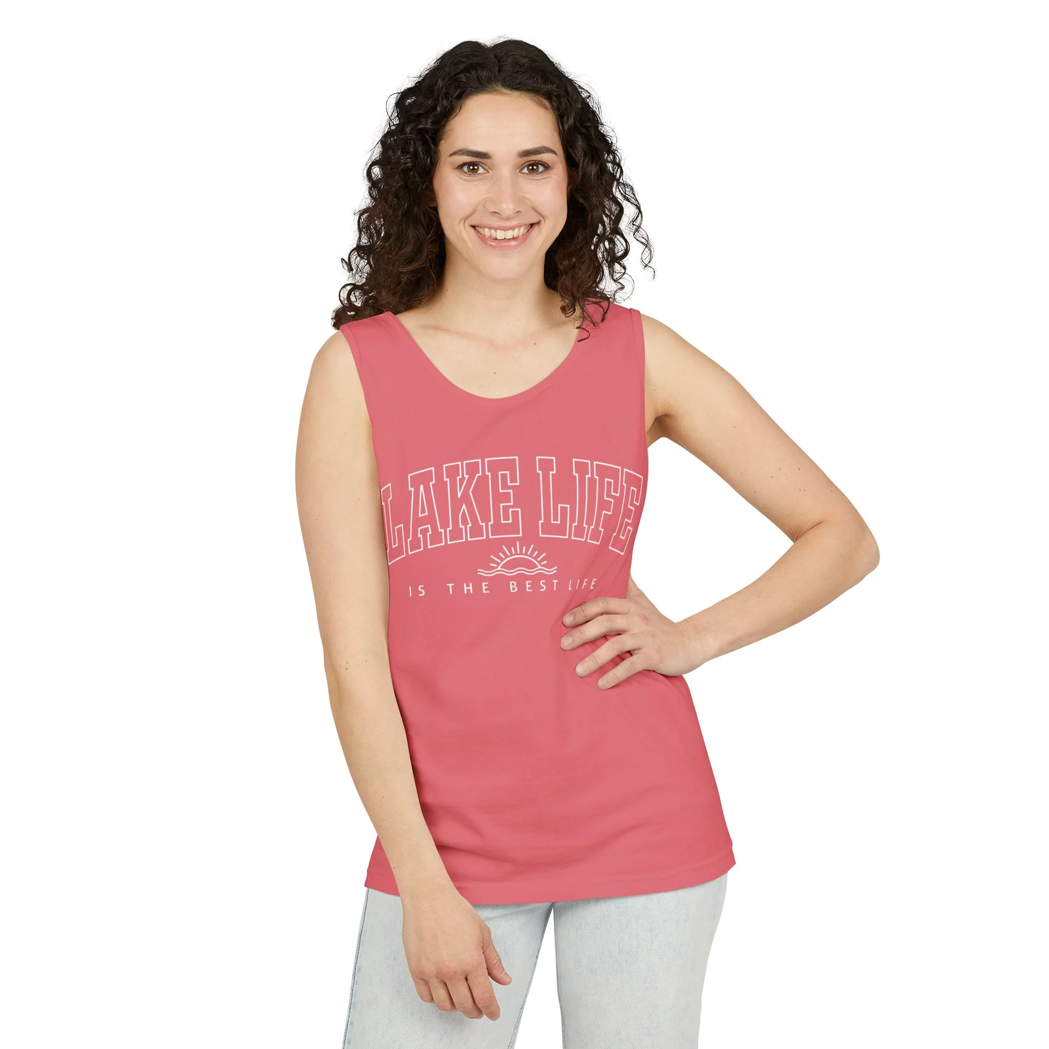 Lake Life Garment-Dyed Tank Top