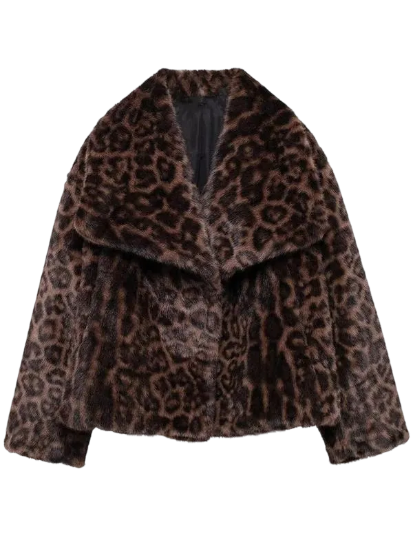 🔥🔥Last Day 95% OFF🎨 - 🐑Women's Faux Fur Collared Jacket