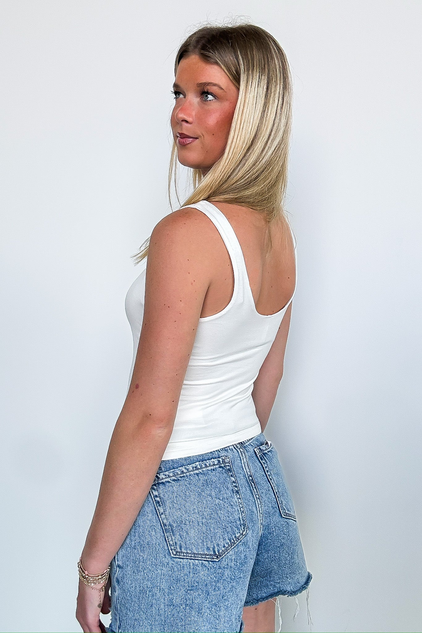 Layer Round Neck Tank Top