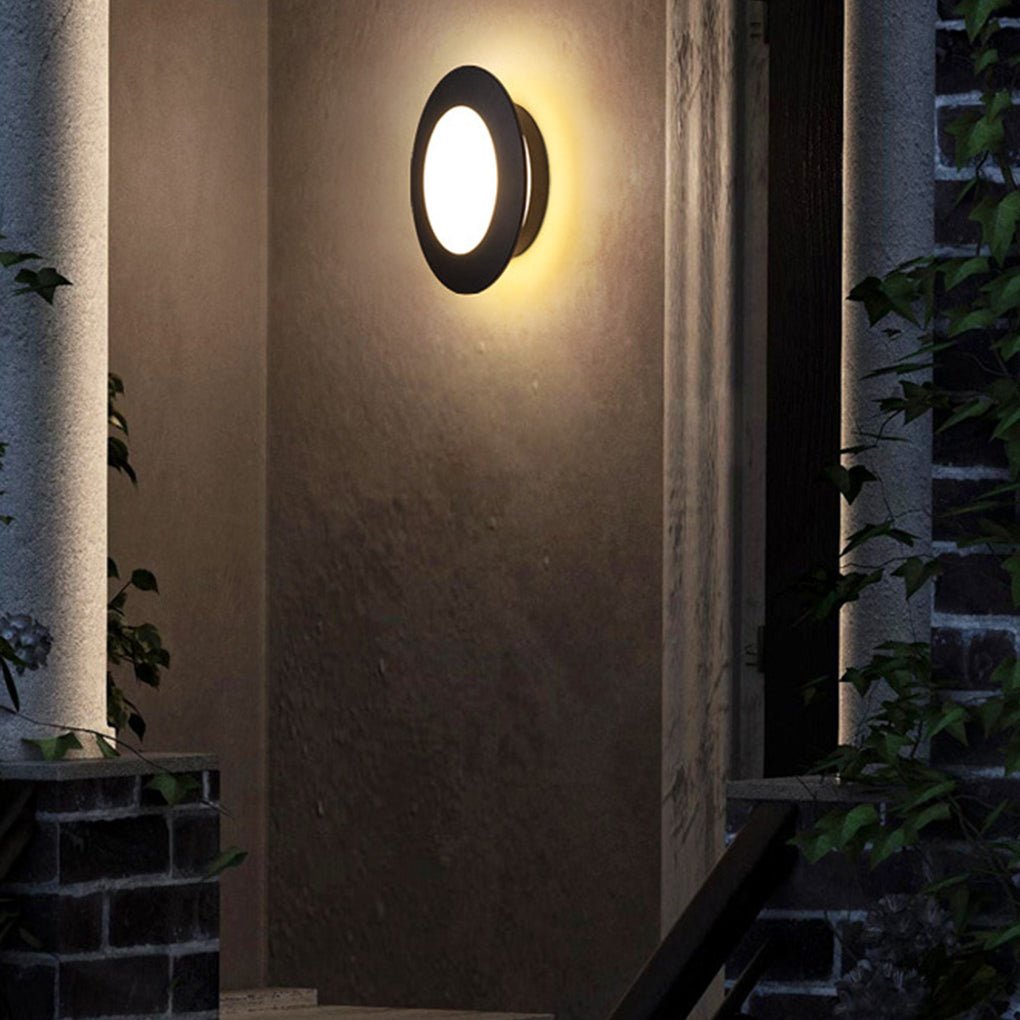 Minimalist Outdoor Waterproof LED Garden Wall Foyer Entry Wall Sconces