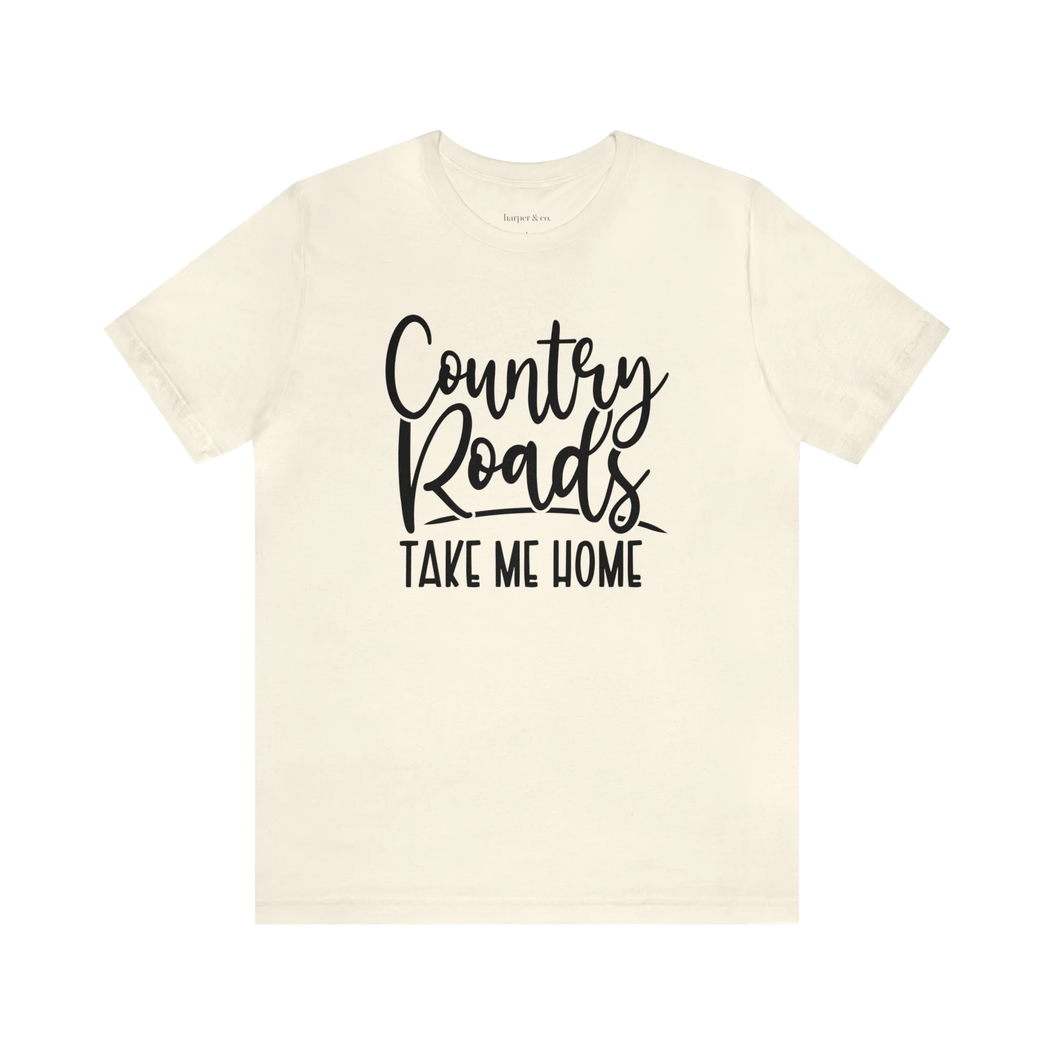 Country Roads Unisex Jersey Short Sleeve Tee