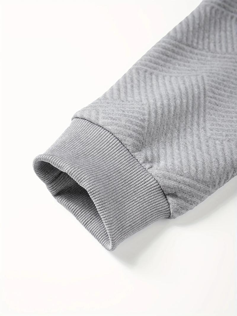 Men’s Knit Jacquard 2-Piece Tracksuit