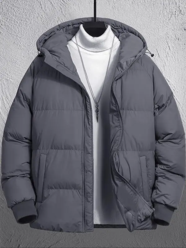 🔥Last Day 95% OFF🔥Men's Thick Warm Hooded Puffer Coat