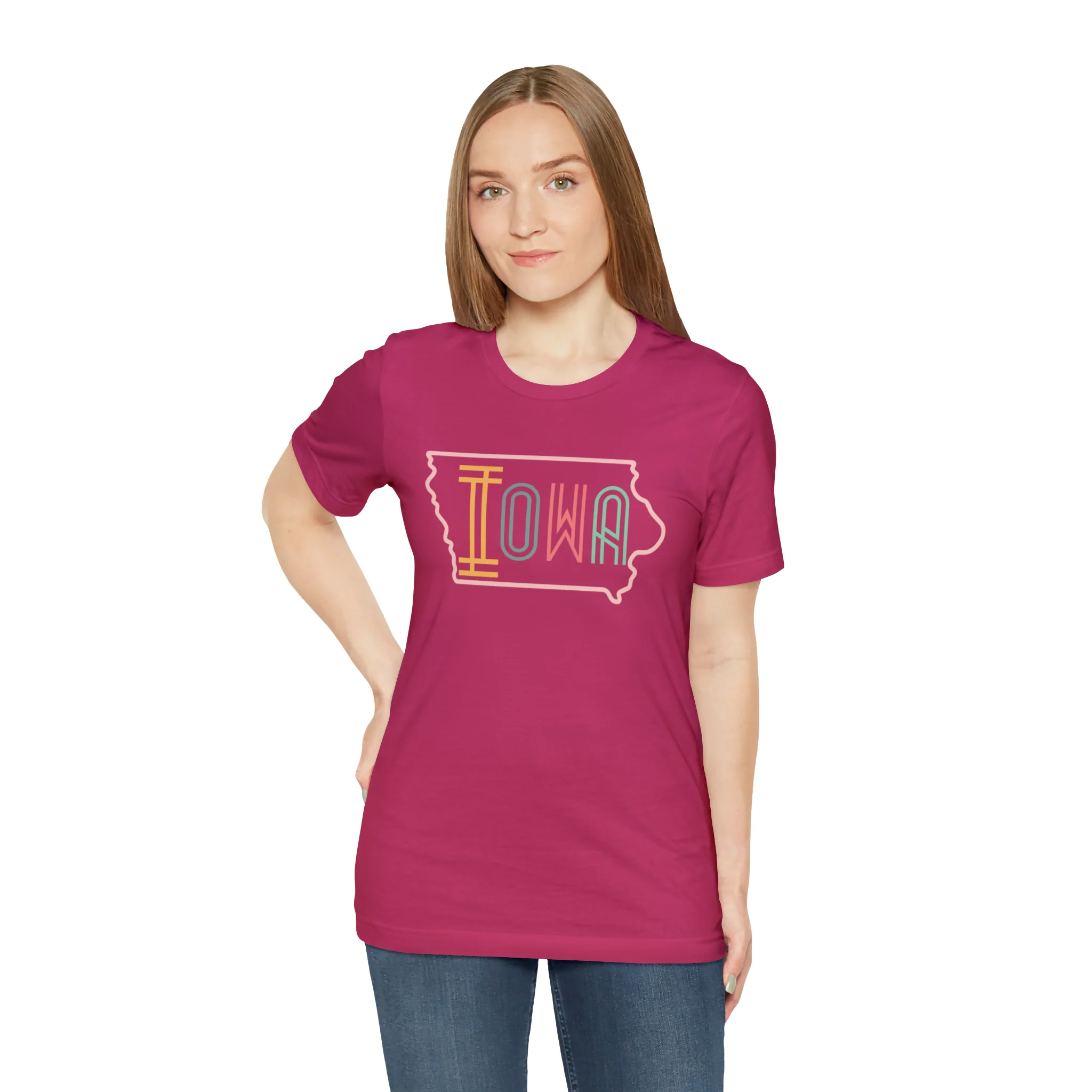Iowa Light Unisex Jersey Short Sleeve Tee