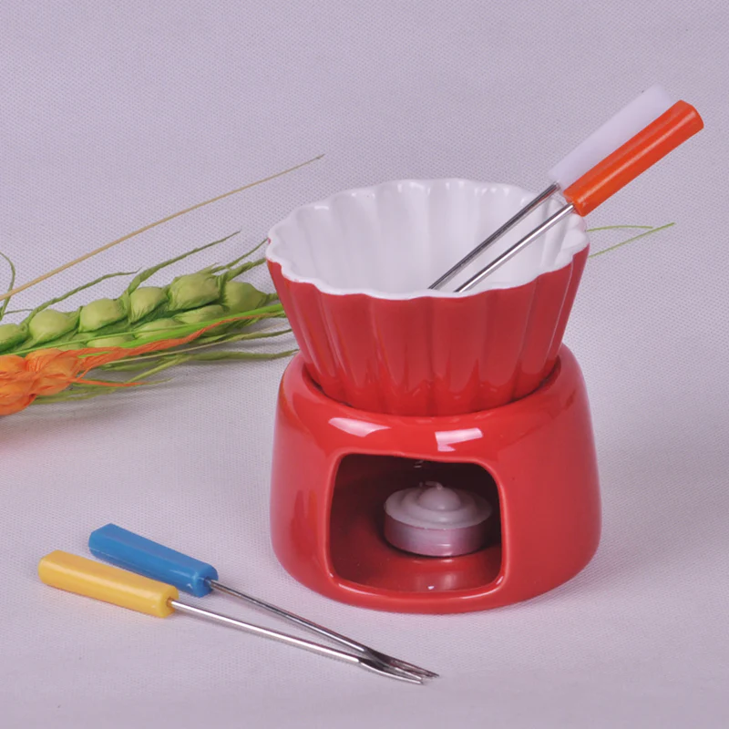 Mini Ceramic Tealight Fondue Melting Pot