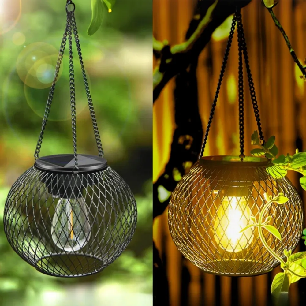 Upgraded Hanging Solar Lantern Outdoor