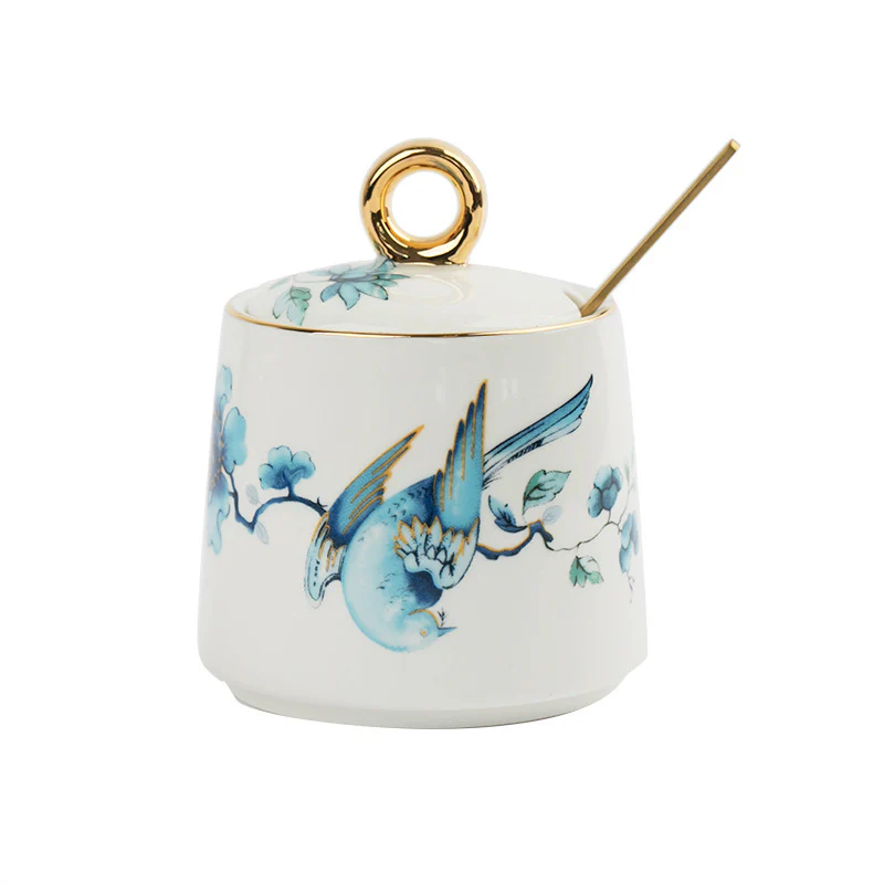 3PC Jar-Tray Set-Anna 16-Point Designs