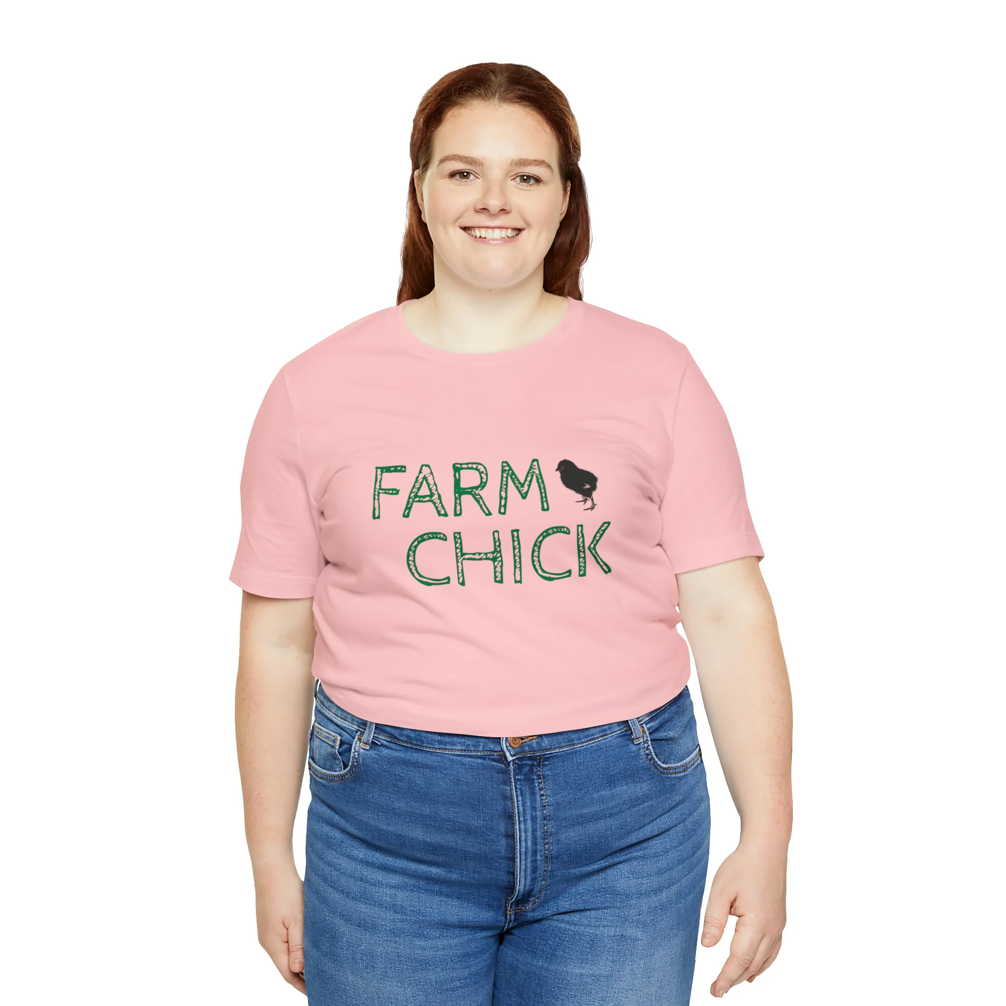 Farm Chick 2 Unisex Jersey Short Sleeve Tee