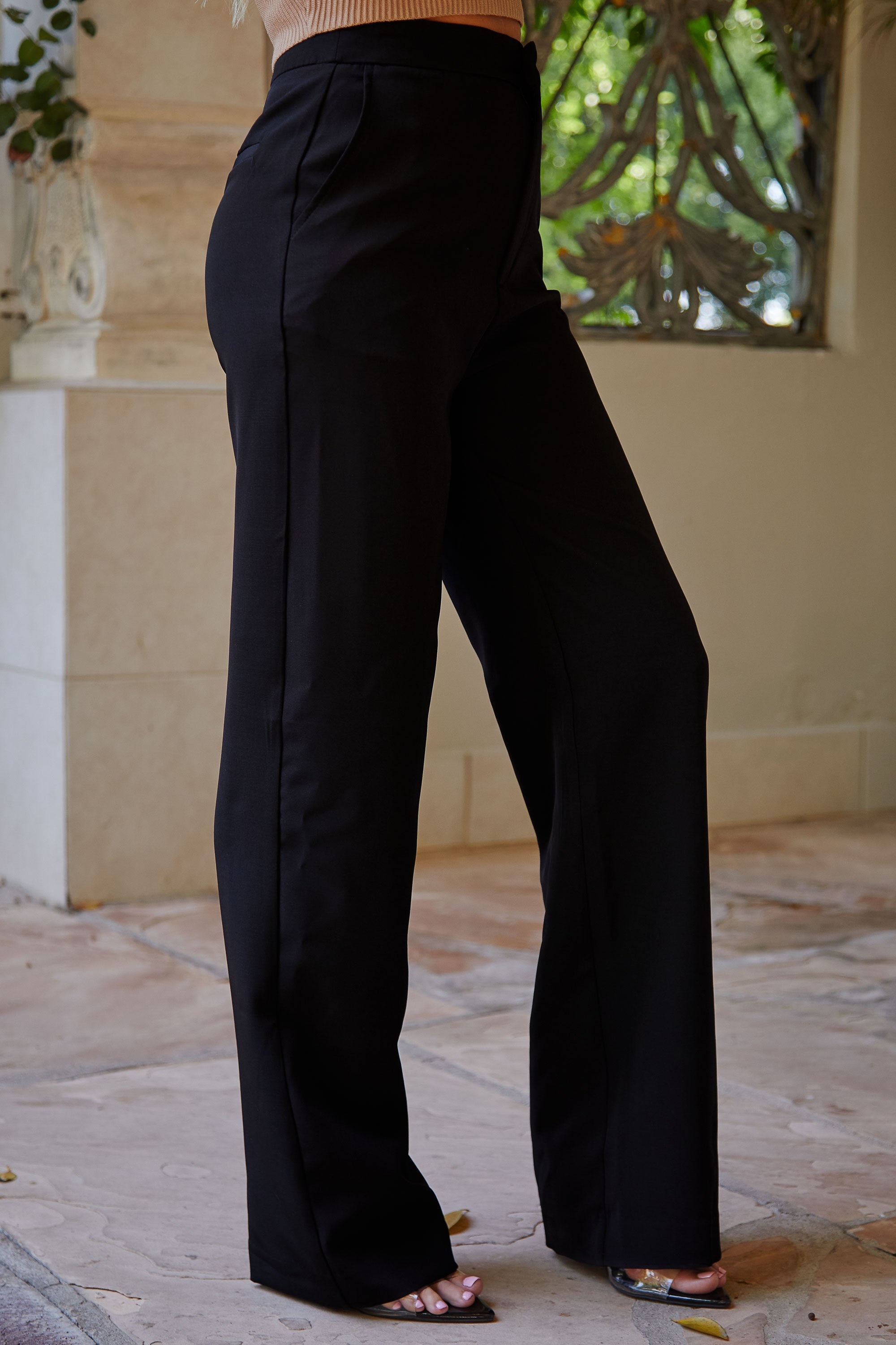 Timeless High-Waist Trousers