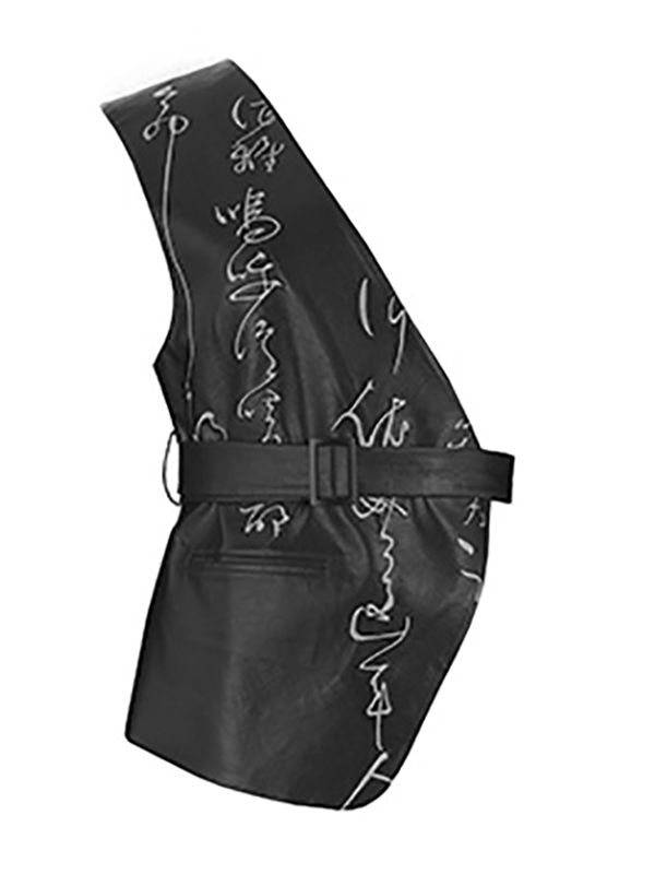 Asymmetric Irregular Clipping Sleeveless Vest Top