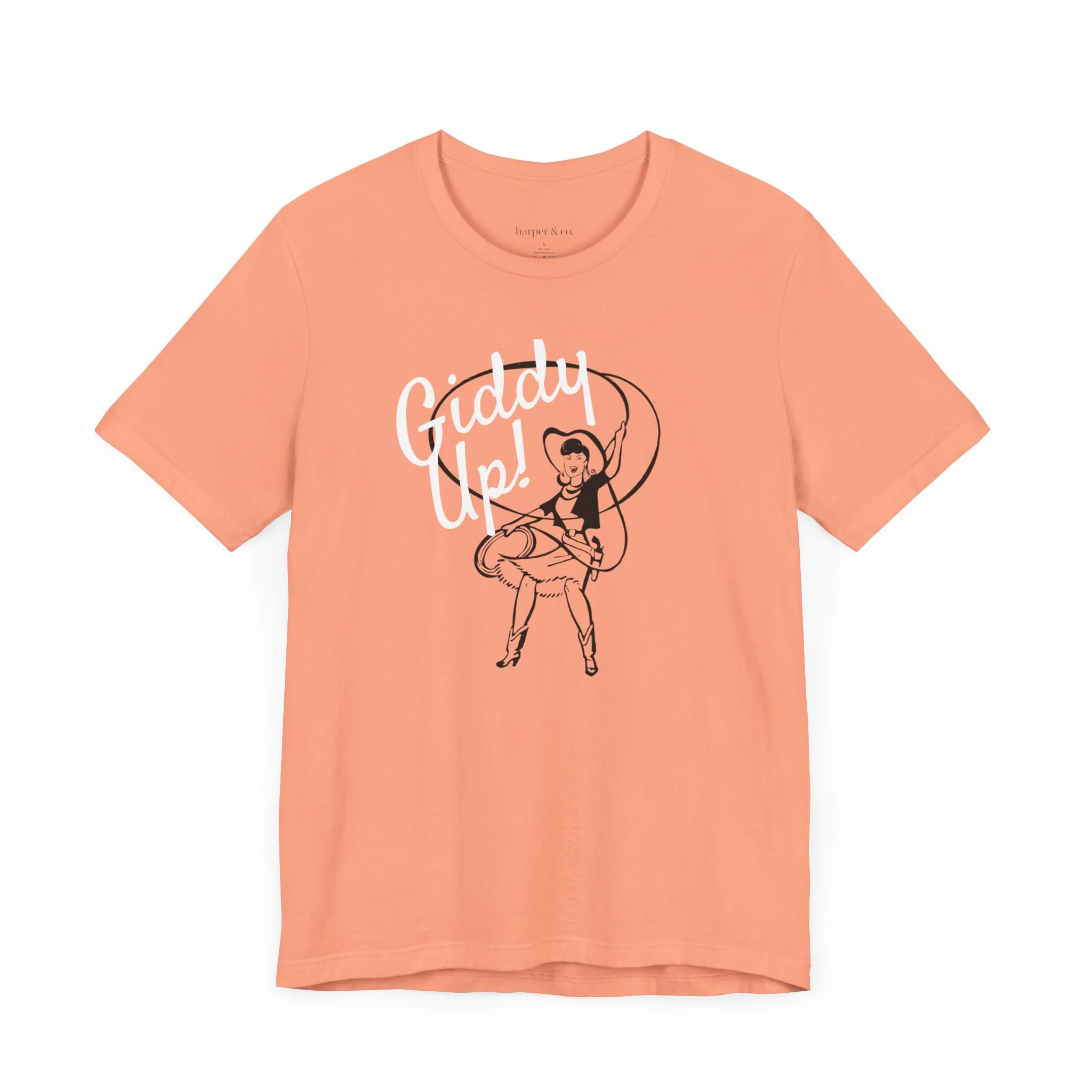 Giddy Up! Unisex Jersey Short Sleeve Tee