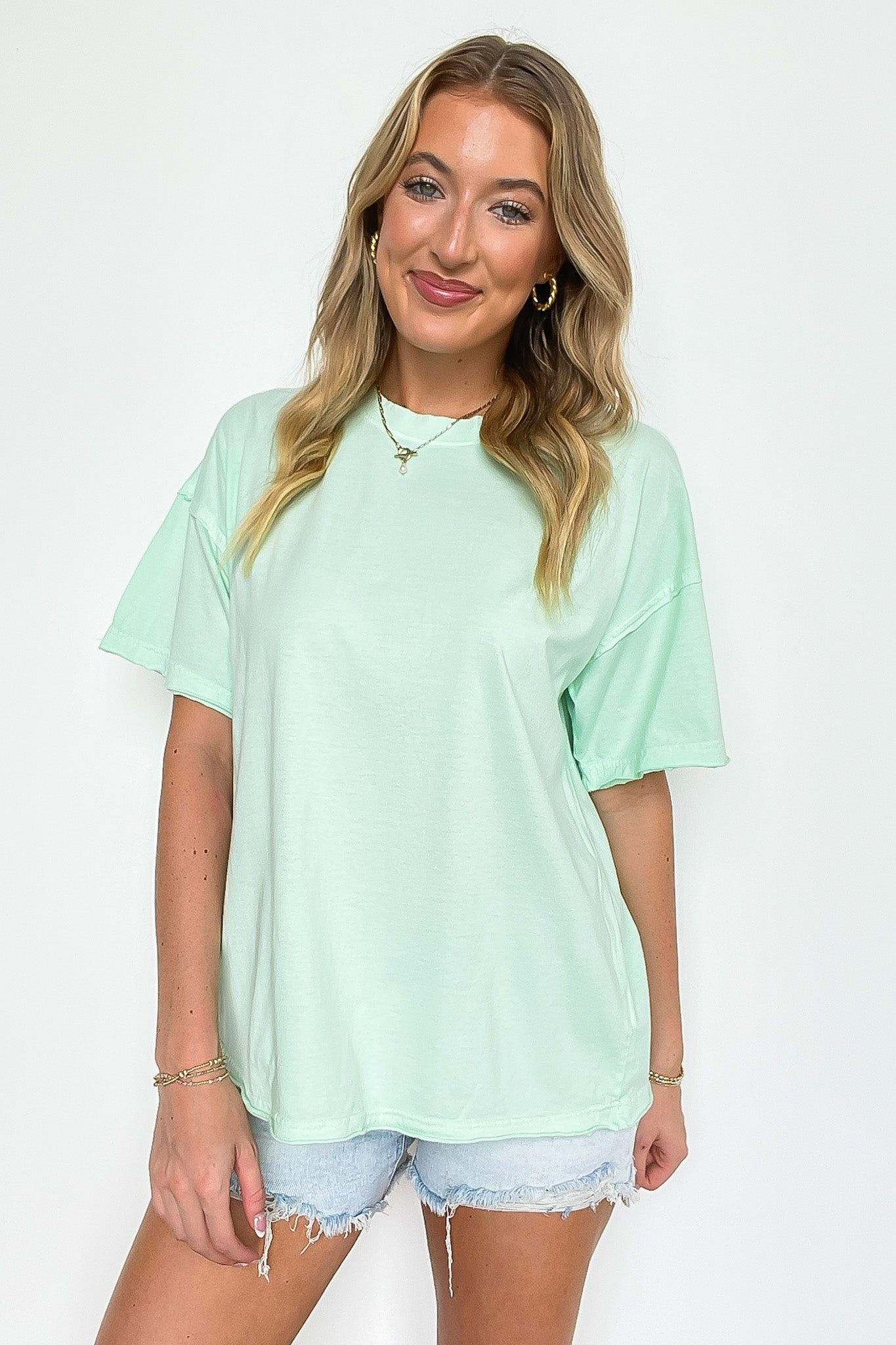 Washed Relaxed Fit Top