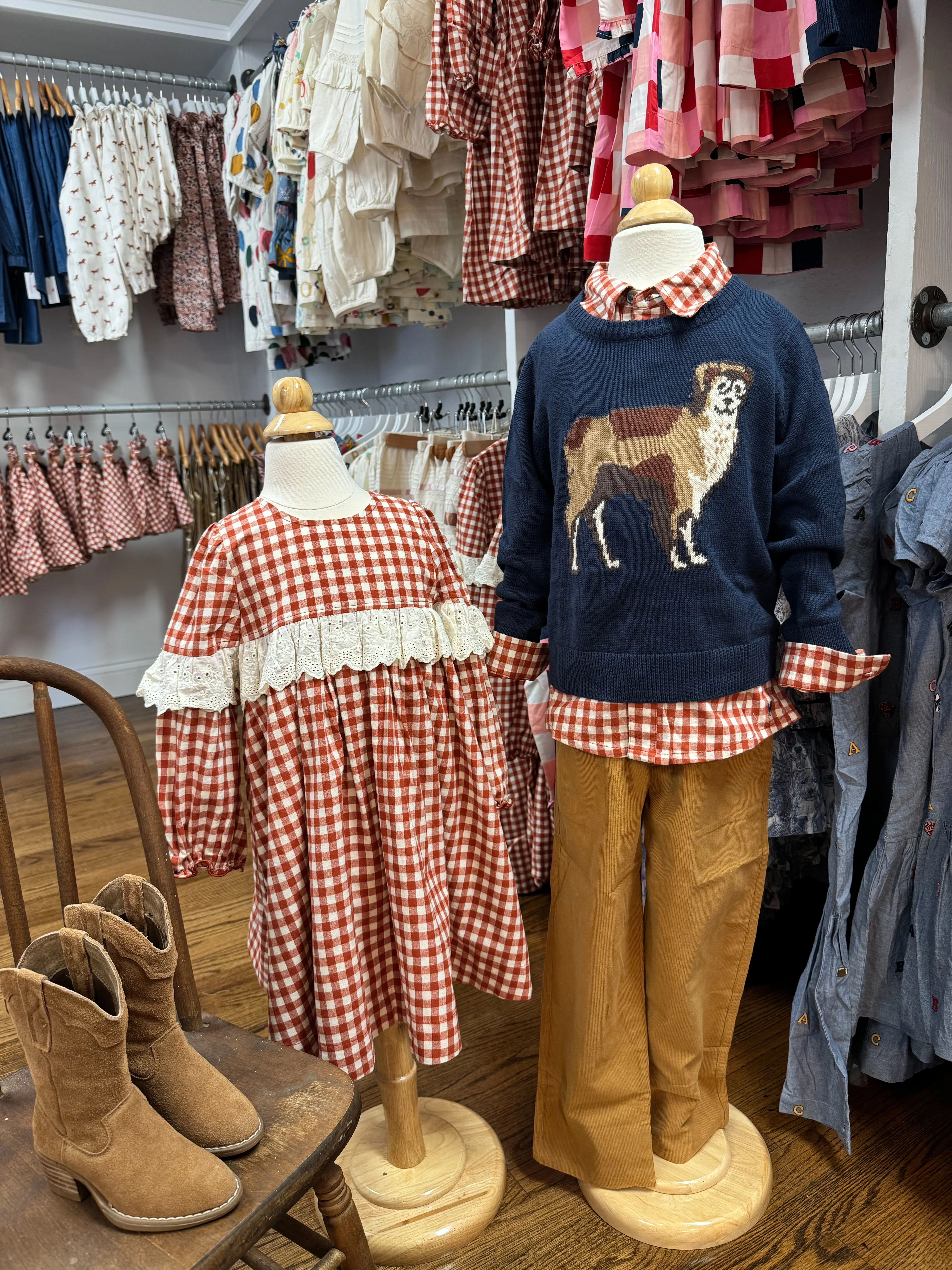 Boys Oliver Sweater Happy Dog