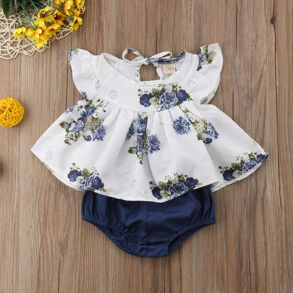 Casual Fashion Baby Girl Clothing Set