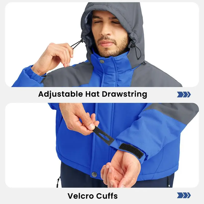 🔥Last Day 95% OFF🔥Men's Waterproof Ski Jacket