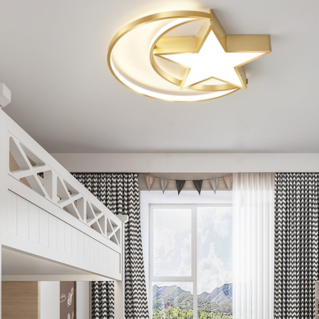 Creative Personality Cartoon Bedroom Ceiling Lamp for Children's Room