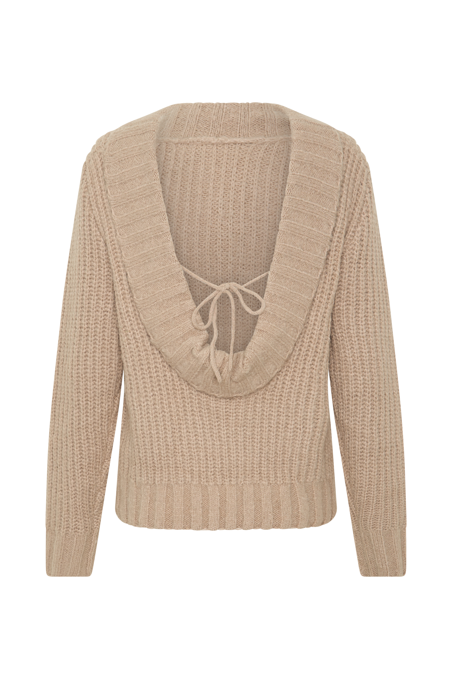 Marle Oversized Low Back Knit Jumper