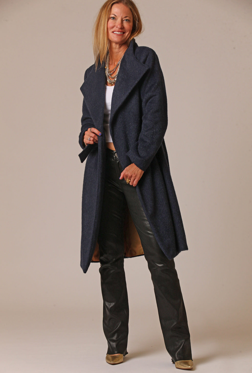 MIDNIGHT COACH COAT