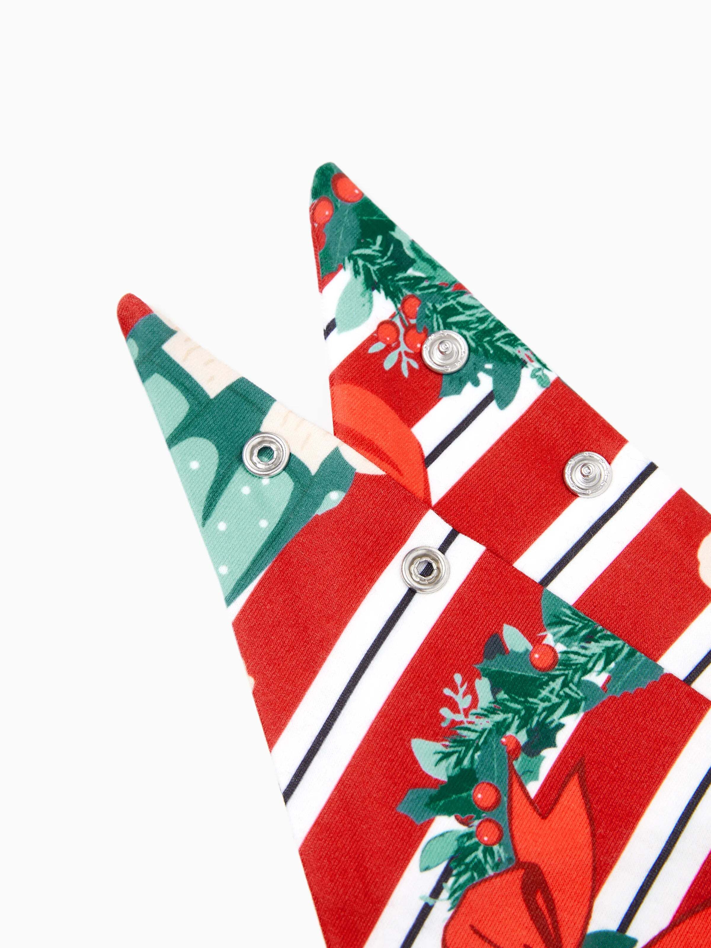 Christmas Matching Family Pajamas Set Christmas Doggy Print Red PJS Red