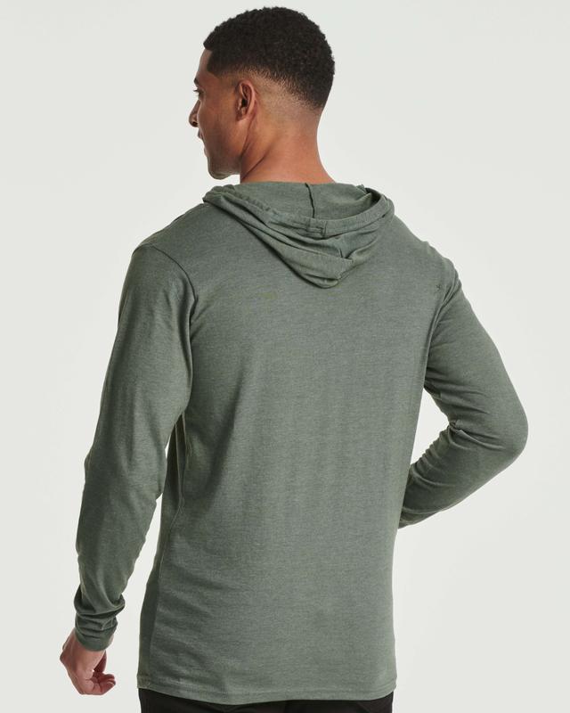 6 Pack: Men's Cotton Lightweight Casual Pullover Drawstring Hoodie With Pocket (Available In Big & Tall)