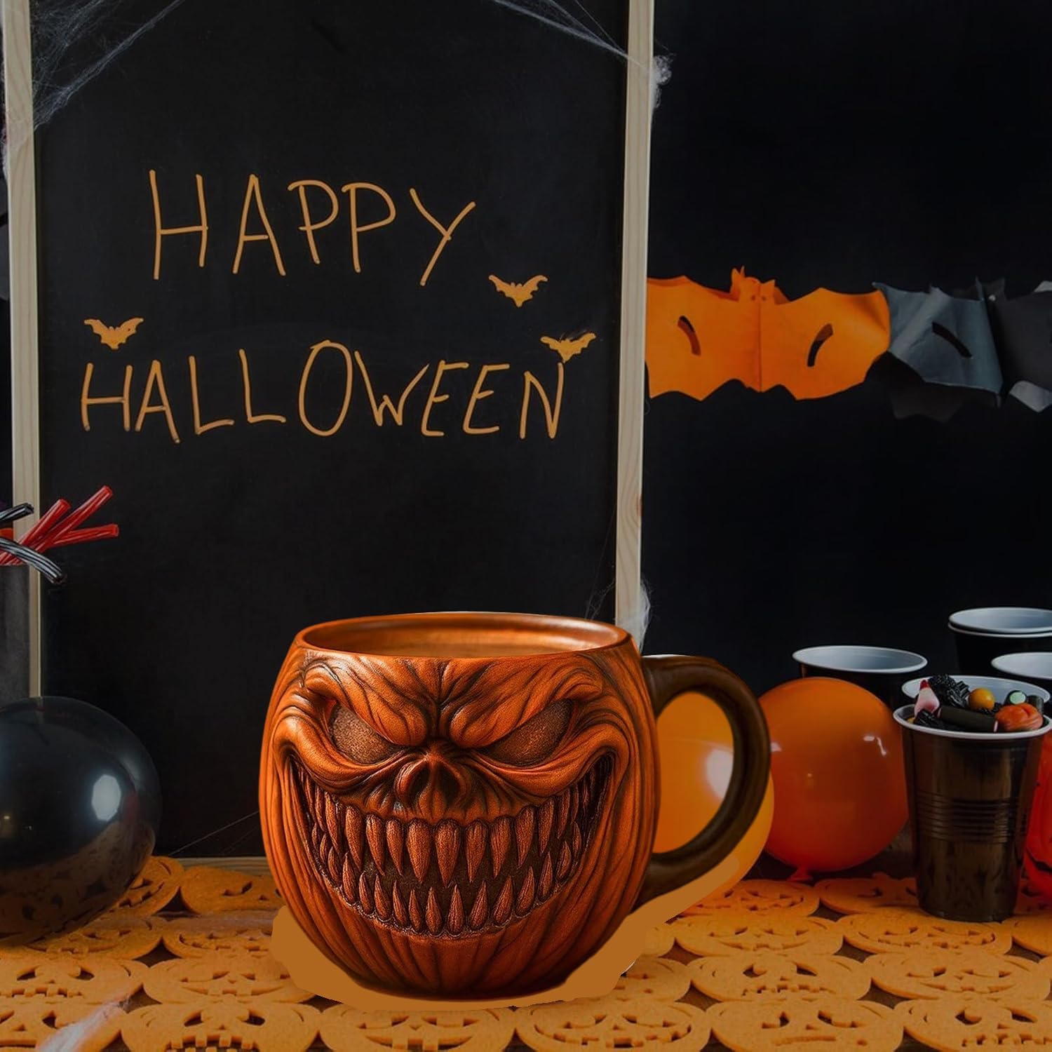 Evil Pumpkin Mug