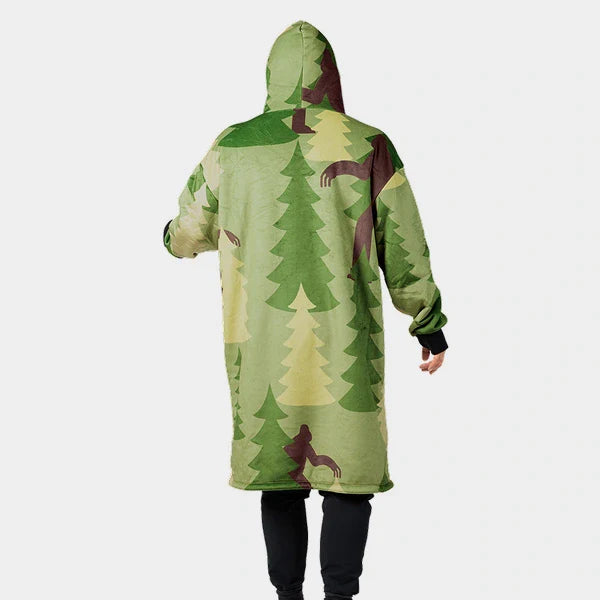 Wearable blanket Oversized with sherpa lining One size fits most.