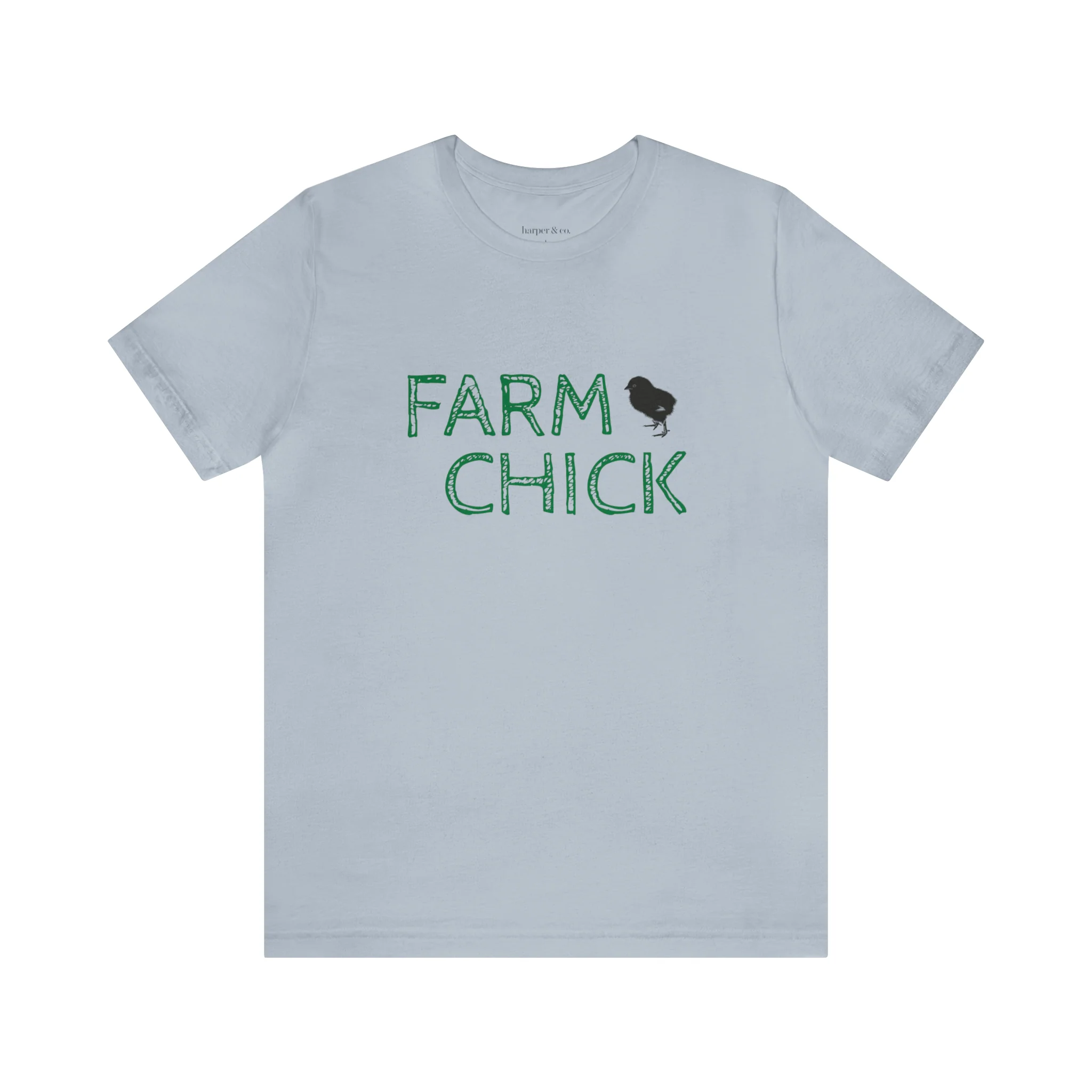 Farm Chick 2 Unisex Jersey Short Sleeve Tee